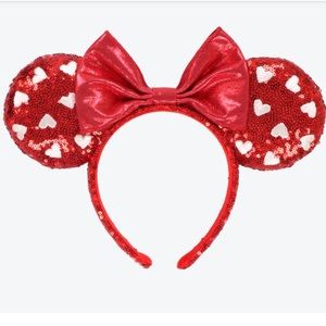 Exclusive Disney Minnie Sweetheart Headband in Red